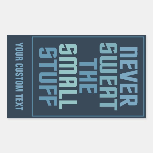 Motivierend Aufkleber (Vorderseite)