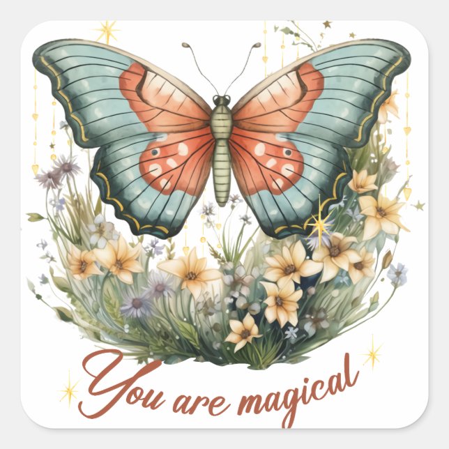 Motivierend Aufkleber (Vorderseite)