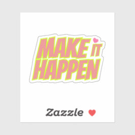 Motivierend Aufkleber