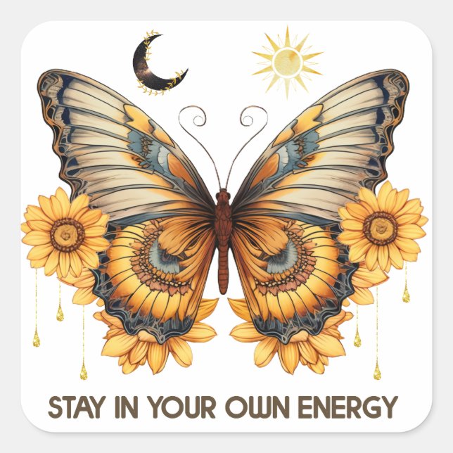 Motivierend Aufkleber (Vorderseite)