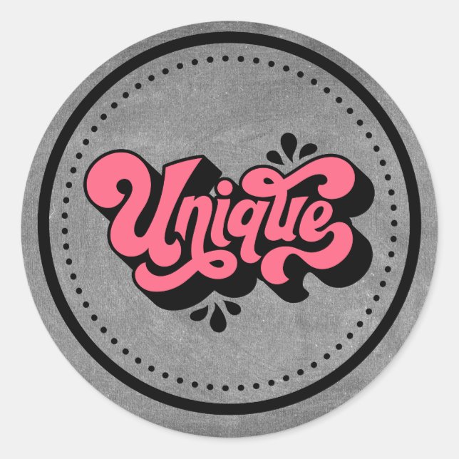 Motivierend Aufkleber (Vorderseite)