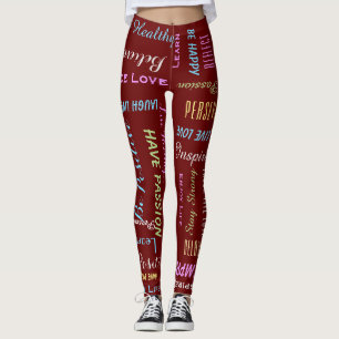 Motivierend AUSWAHL IHRES FARBYogas Leggings