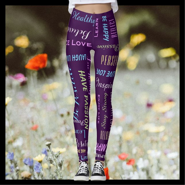 Motivierend AUSWAHL IHRES FARBYogas Leggings (Von Creator hochgeladen)