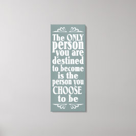 Motivierend Auswahl Sonderfarben-Leinwand Leinwanddruck