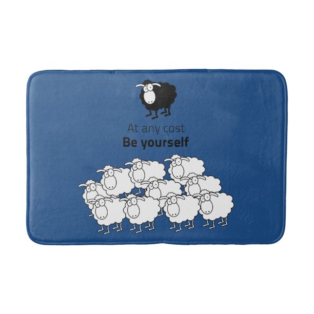 Motivierend Badematte (Vorderseite)