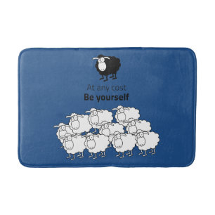 Motivierend Badematte