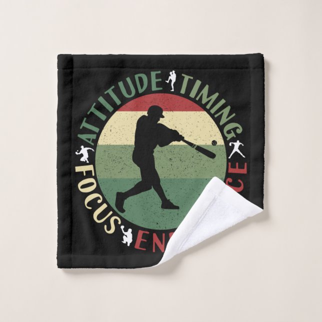 Motivierend Baseball-Teamwerte Waschlappen (Waschlappen)