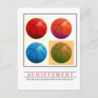 Motivierend Basketball Pop Kunst