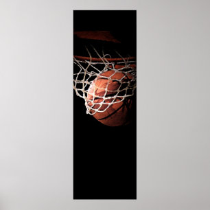 Motivierend Basketball-Sportplakat drucken Poster
