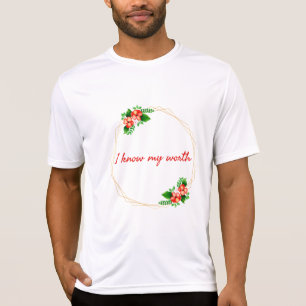 motivierend Bejahungen des Lebens T-Shirt