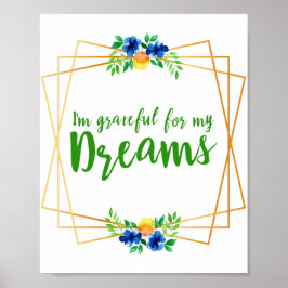 motivierend Bejahungen für das Leben und die Liebe Poster