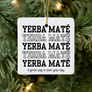 Motivierend, benutzerdefinierter Text im YERBE-Mas Keramikornament