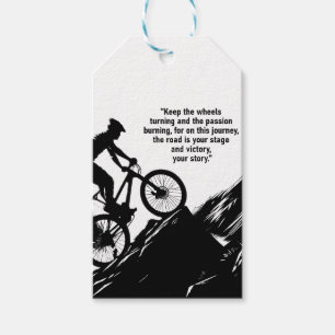Motivierend Bike Sport, um Sie individuell Inspiri Geschenkanhänger