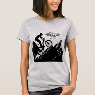 Motivierend Bike-Wettbewerb zum Inspirier T-Shirt