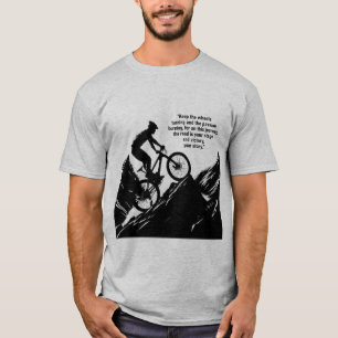 Motivierend Bike-Wettbewerb zum Inspirier T-Shirt