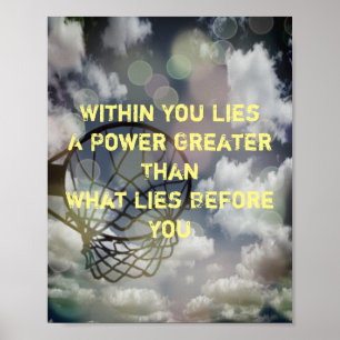 Motivierend Bildpreisangebot Poster