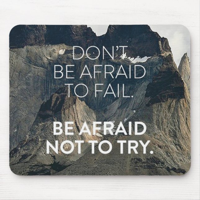 Motivierend Bodybuilding Mousepad (Vorne)