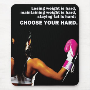 Motivierend Bodybuilding Mousepad