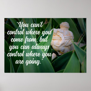 Motivierend Buddha Poster