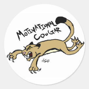 Motivierend Cougar Stickers
