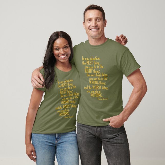 Motivierend "Do Something" Zitat Shirts & Jacken (Unisex)