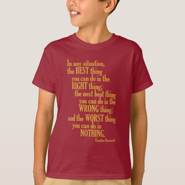 Motivierend "Do Something" Zitat Shirts & Jacken (Vorderseite)