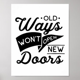 Motivierend Druck Poster