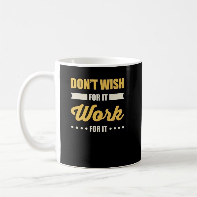 Motivierend Erfolgskurs Kaffeetasse (Links)