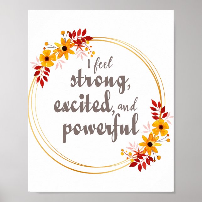 motivierend Erklärungen für die Akzeptanz der Lebe Poster (Vorne)