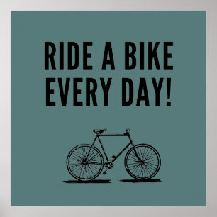 Motivierend Fahren Poster