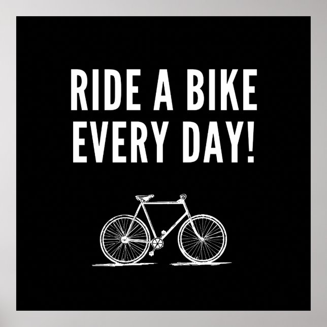 Motivierend Fahren Poster (Vorne)