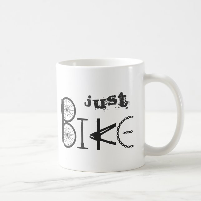 Motivierend Fahrrad, Fahrrad, Fahrrad, Sport, Hobb Kaffeetasse (Rechts)