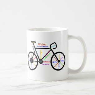 Motivierend Fahrrad, Fahrrad, Sport Kaffeetasse