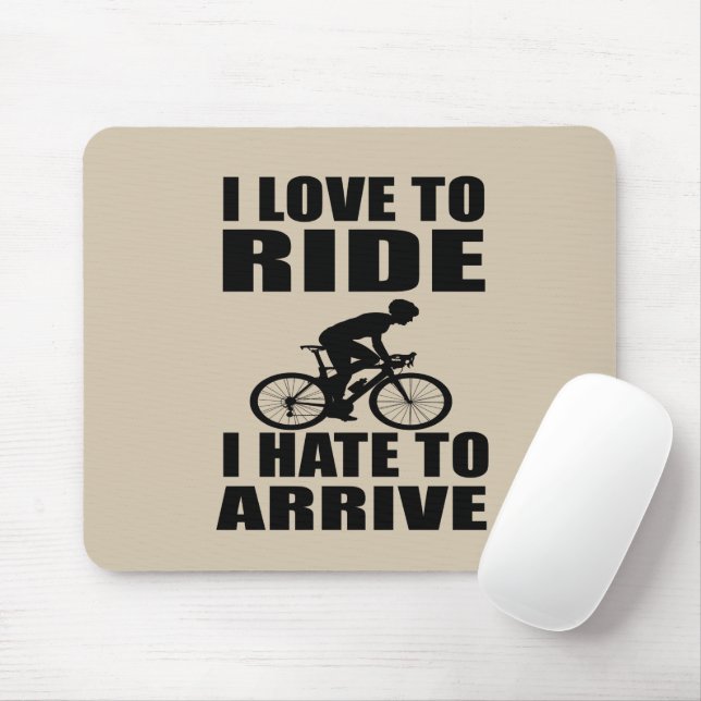 Motivierend Fahrradkurse Mousepad (Mit Mouse)