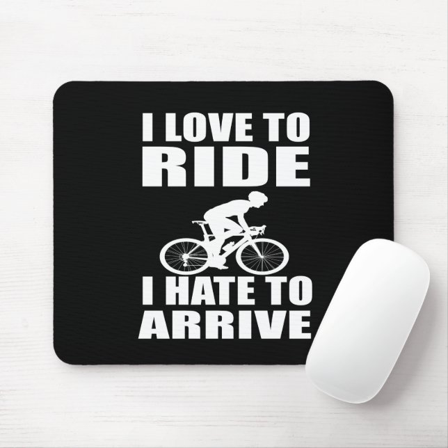 Motivierend Fahrradkurse Mousepad (Mit Mouse)
