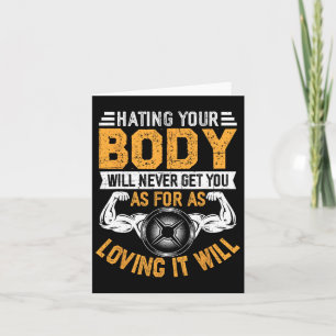 Motivierend Fitness Bodybuilding Workout Gym Quot Karte