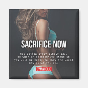 Motivierend Fitness Magnet