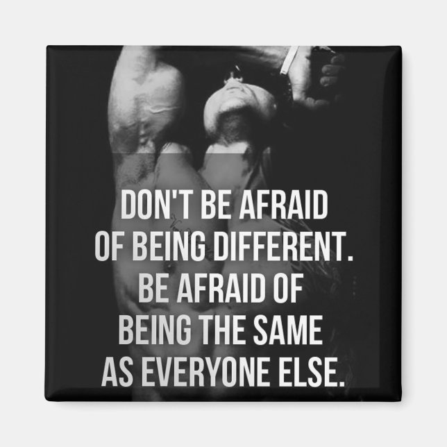 Motivierend Fitness Magnet (Vorne)