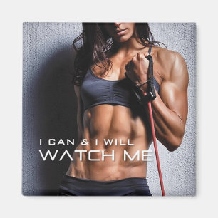 Motivierend Fitness Magnet