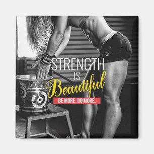 Motivierend Fitness Magnet