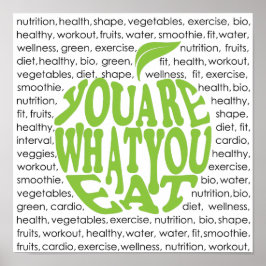 motivierend Fitness Poster