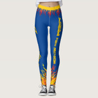 Motivierend Flames Golden Yellow Script DEEP BLAUE