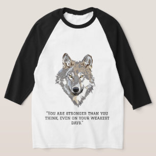 Motivierend Foto- und Text-T - Shirt für Männer