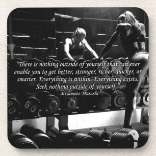 Motivierend Frauenarbeit Untersetzer