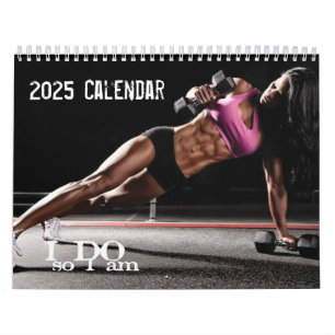 motivierend Frauenkalender 2025 Fitness Kalender