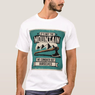 Motivierend Gebirgsangebot Vintag T-Shirt