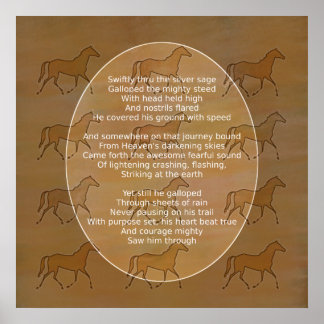 Motivierend Gedicht Poster