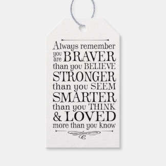 Motivierend Geschenkanhänger