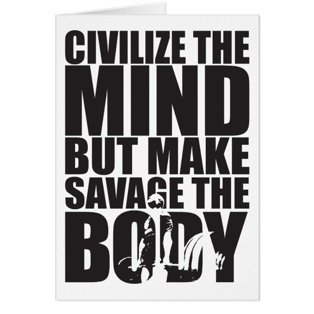 motivierend "Gewichtslifting" (Vorne)