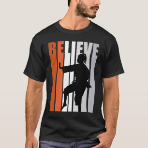 Motivierend Girls Karate Womens Glauve Orange Co T-Shirt